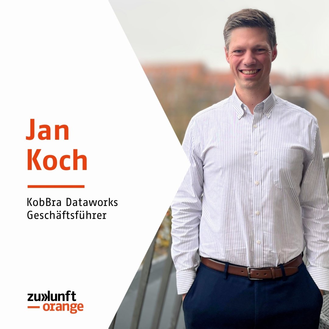 KI-Experte Jan Koch im Podcast Zukunft Orange