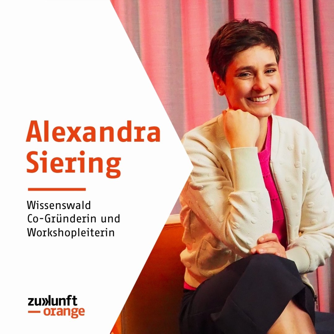 Alexandra Siering im Podcast "Zukunft Orange"